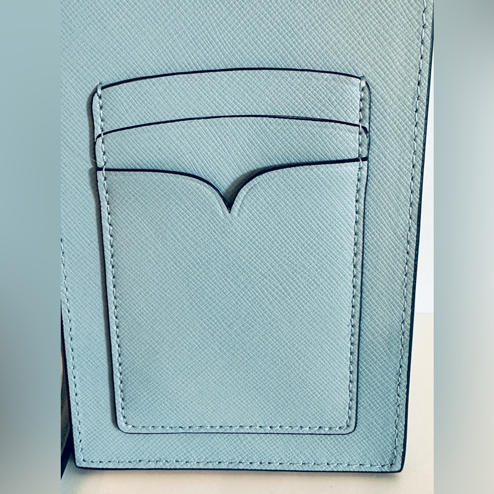 Kate Spade Blue Spencer Slim Crossbody Bag & Matching Wallet, New Without Tags - Picture 3 of 12